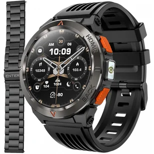 Zegarek Smartwatch Męski Enter EX.500.SG.245.34.114-SET czarny - Smartwatch - miniaturka - grafika 1