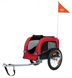 Trixie Trixie WÓZEK DLA PSA 38×37×58 cm CZERWONO-CZARNY ! TX-12813 - Sprzęt podróżny i transportery dla psów - miniaturka - grafika 1