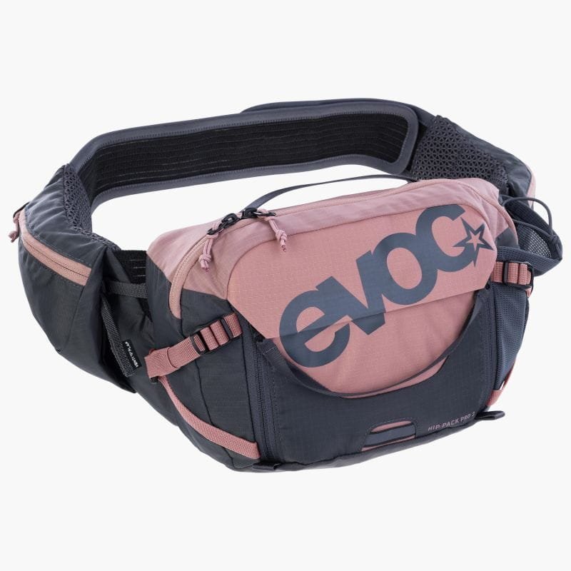 Saszetka nerka Evoc Hip Pack Pro 3 dusty pink - carbon grey 102612518 new 2025