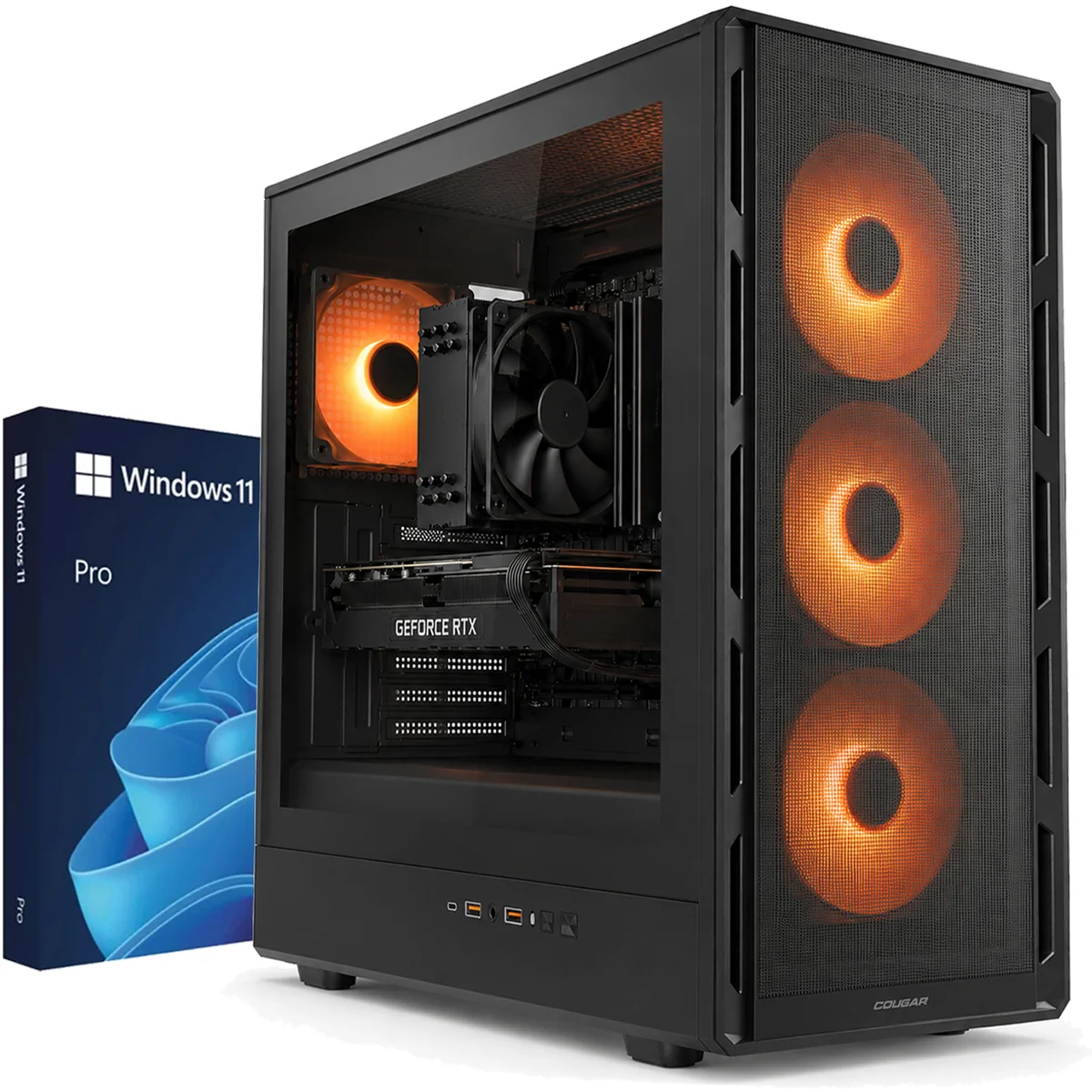 Komputer Gamingowy PC Ryzen 5 7500F 32GB 1TB RTX 5050 Win11