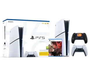 Sony PlayStation 5 Slim D Chassis PS5 1TB z napędem + Dodatkowy pad + Death Stranding 2 On the Beach - Konsole Playstation - miniaturka - grafika 1