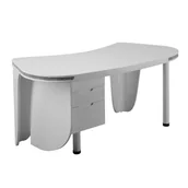 Meble kosmetyczne - VIVO Stolik do manicure z kryształami Pochłaniacz Pyłu: Bez Pochłaniacza - miniaturka - grafika 1