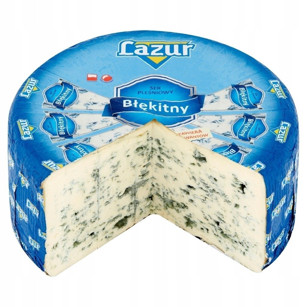 Ser pleśniowy Lazur Błękitny ćwiartka około 300g