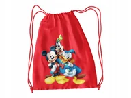 Torby szkolne - WOREK DO SZKOŁY WF/BUTY MYSZKA MIKI + IMIĘ - miniaturka - grafika 1