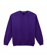 Bluzy męskie - Bluza Dresowa Sportowa Uniwersalna HEAVY GILDAN 18000 FIOLET XXL - miniaturka - grafika 1