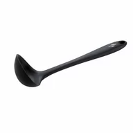 Przybory do gotowania - Chochla silikonowa, 28 cm, czarna kod: KU-1410301000 - miniaturka - grafika 1