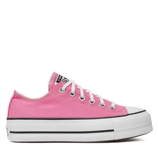 Trampki Converse Chuck Taylor All Star Lift Platform Ox A06508C Różowy - Trampki damskie - miniaturka - grafika 1