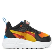 Buty dla dziewczynek - Sneakersy Puma Trinity Lite Hot Wheels AC+ Inf 401408 01 Czarny - miniaturka - grafika 1