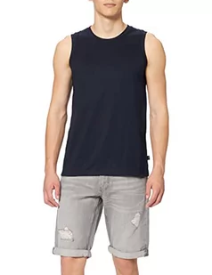 Trigema Męski top, Niebieski (granatowy 046), 5XL - Koszulki męskie - miniaturka - grafika 1