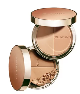 Clarins Ever Bronze Compact Powder 01 - Pudry do twarzy - miniaturka - grafika 3