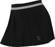 Spódnice - Nike court Ace Advantage spódnica tenisowa z wysokim stanem (damska), czarna/czarna, FZ6512-010, XS - miniaturka - grafika 1