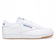 Buty sportowe męskie - Buty Męskie Reebok 100000158 Club C 85 Białe 42,5 - miniaturka - grafika 1