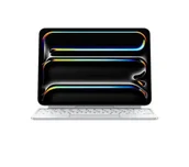 Akcesoria do tabletów i e-booków - Apple Magic Keyboard iPad Pro 2024 11 Angielski USA Biały - miniaturka - grafika 1