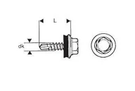 Wkręty - Un Wkręt Samowiertny 4.8*35Mm Ral 6005 WSB 35 6005G 5906718925947 - miniaturka - grafika 1