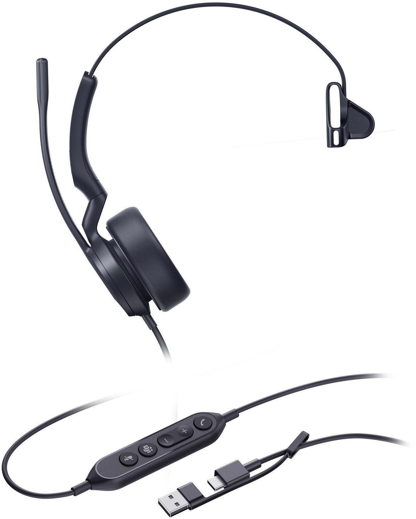 Yealink UH44 Mono Teams USB-C/A