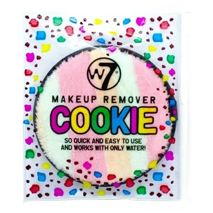 W7 W7 Cookie Make Up Remover Owalna Ściereczka Do Demakijażu - Akcesoria do oczyszczania twarzy - miniaturka - grafika 1