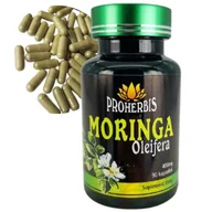 Przeziębienie i grypa - Moringa 90 kapsułek ekologiczna na odporność infekcje bakterie zdrowie - miniaturka - grafika 1