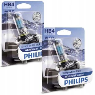 Philips Żarówki White Vision Ultra HB4 4200K - Żarówki samochodowe - miniaturka - grafika 1