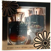 Wody i perfumy damskie - SET LINN YOUNG Danger Zone Noir EDP spray 100ml + EDP spray 30ml - miniaturka - grafika 1