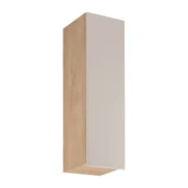 Szafki kuchenne - Szafka kuchenna wisząca Acari 30 cm kolor beżowy/dąb - miniaturka - grafika 1