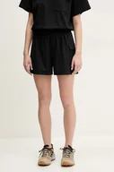 Spodnie sportowe damskie - Columbia szorty outdoorowe Granite Point kolor czarny gładkie high waist 2118841,00 - miniaturka - grafika 1