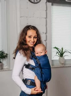 LennyLamb Siatkowe LennyUpGrade Kobalt - Nosidełka dla dzieci - miniaturka - grafika 1
