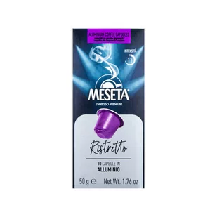 Kapsułki Meseta RISTRETTO 10szt. | NESPRESSO - Kawa w kapsułkach i saszetkach - miniaturka - grafika 1