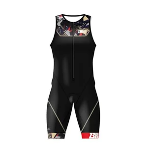 ZEROD Strój triathlonowy męski START TRISUIT psycho champagne - Bielizna sportowa męska - miniaturka - grafika 1