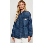 Kurtki damskie - Weekend MaxMara Kurtka jeansowa ALIGI | Relaxed fit - miniaturka - grafika 1