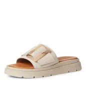 Klapki i japonki damskie - Tamaris Klapki damskie 1-27234-44, Ivory Nubuc, 42 EU - miniaturka - grafika 1