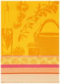 Ściereczki, gąbki, czyściki - Le Jacquard Fran ais Ściereczka kuchenna Saveurs de Provence Żółta - miniaturka - grafika 1