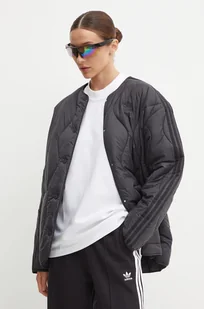 adidas Originals kurtka Quilted Liner damska kolor czarny przejściowa JJ4353 - Kurtki damskie - miniaturka - grafika 1