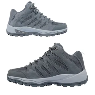 Damskie buty trekkingowe Columbia Women's Redmond IV Mid WP graphite/tea light - 37,5 - Buty trekkingowe damskie - miniaturka - grafika 1