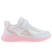 Buty dla dziewczynek - Buty Kappa Alvar K 260957K-1021 - biało-różowe - miniaturka - grafika 1