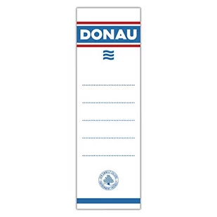 Donau Etykiety samoprzylepne do segregatora , 54x153mm, jednostronne, 20szt. 8375 - Etykiety samoprzylepne i bloki etykiet - miniaturka - grafika 4