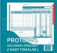 Druki akcydensowe - Michalczyk&Prokop 171-2 Prot.anul.sprz.z.kasy N! 2/3 - miniaturka - grafika 1