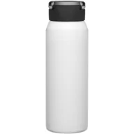 Kubki termiczne - Kubek termiczny Camelbak Fit Cap 1 L biały - miniaturka - grafika 1