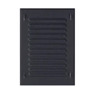 Kratki wentylacyjne - Osłona wentylacyjna 11x14 grafit - miniaturka - grafika 1