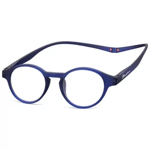 Okulary Na MAGNES do Czytania PLUSY Damskie Męskie MR60B moc: +3 - Okulary korekcyjne, oprawki, szkła - miniaturka - grafika 1