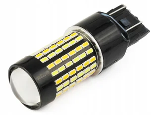 Dual W21/5W Żarówka 120 Led 3014 Biała Pomarańcz - Żarówki samochodowe - miniaturka - grafika 1