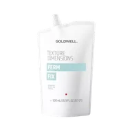 Kosmetyki do stylizacji włosów - Goldwell Texture Dimensions, utrwalacz do trwałej ondulacji, Fix, 500ml - miniaturka - grafika 1