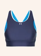 Biustonosze - Under Armour Biustonosz Sportowy Ua Crossback blau - miniaturka - grafika 1