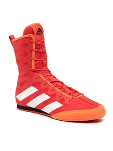 adidas Buty Box Hog 4 GW1403 Czerwony - Kimona, stroje i obuwie - miniaturka - grafika 1