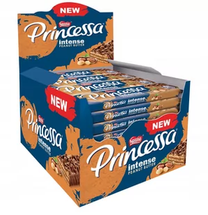 PRINCESSA MASŁO ORZECHOWE INTENSE PEANUT BUTTER BATON 31G 30 SZTUK - Batoniki - miniaturka - grafika 1