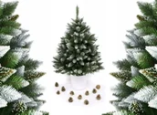 Choinki - twojachoinka, Sztuczna choinka w donicy Sosna diamentowa, 130 cm - miniaturka - grafika 1
