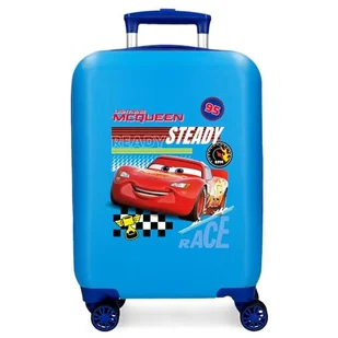 Joumma Disney Cars Lets Race walizka kabinowa, Niebieski, walizka kabinowa - Walizki - miniaturka - grafika 1