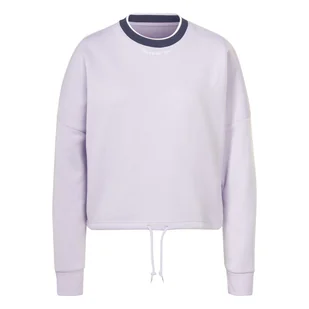 Damska Bluza REEBOK RIE FLEECE CREW HT6270 – Fioletowy - Bluzy damskie - miniaturka - grafika 1