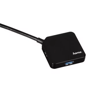 Hama HUB USB HUB 14 USB 3.0 CZARNY - 000121900000 - Huby USB - miniaturka - grafika 1