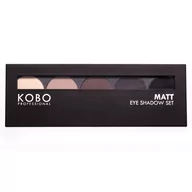 Cienie do powiek - Kobo Professional Paleta 5 Cieni Matt 9G - miniaturka - grafika 1