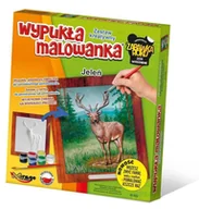 Zabawki kreatywne - Mirage Hobby Wypukła malowanka Leśne - Jeleń - - miniaturka - grafika 1